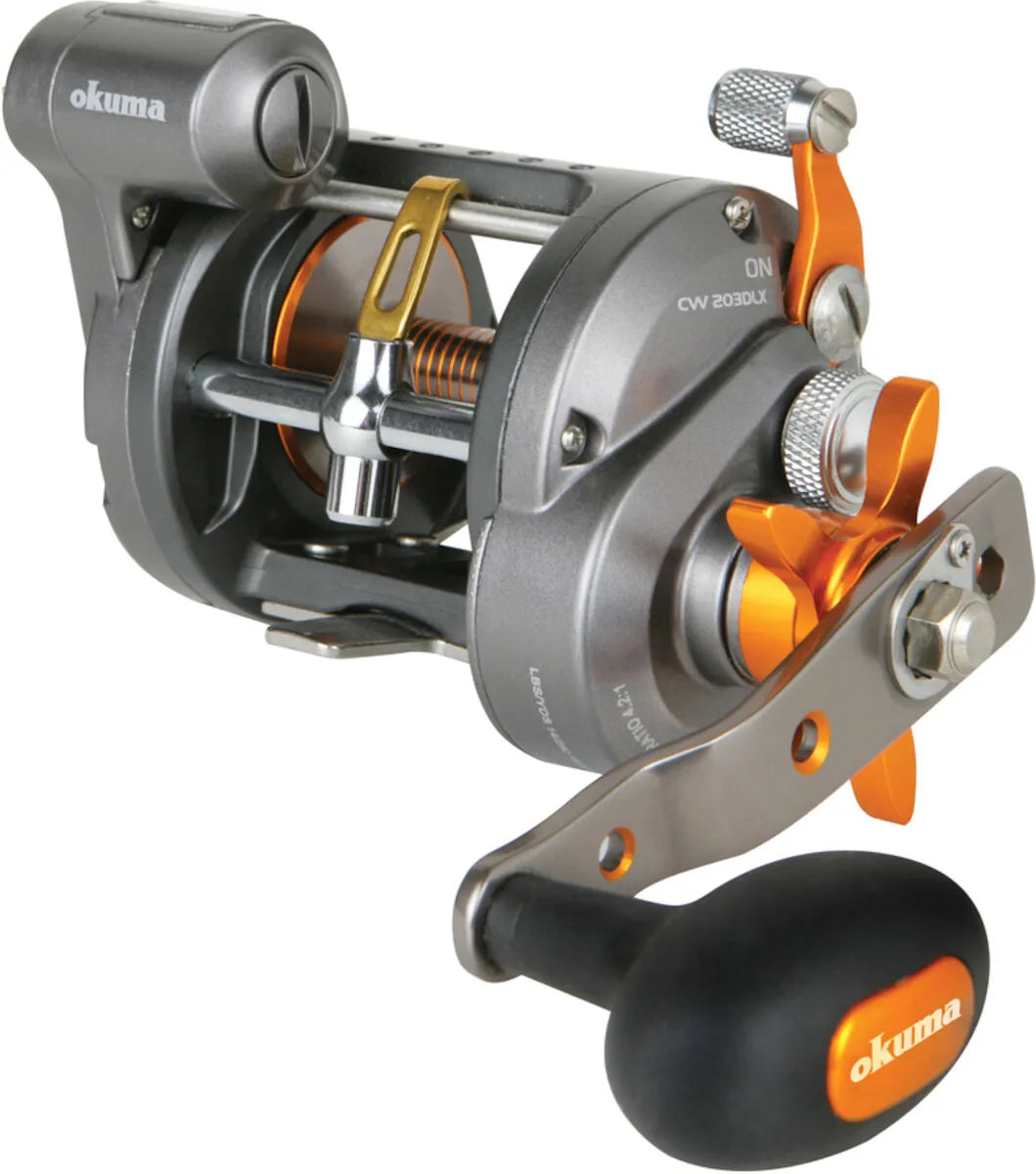 Cold Water Line Counter 4.2:1 Left Handed Trolling Reel